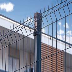 Powder Coated Galvanized Wire Panel Fence